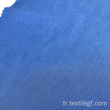 Tissu tricoté Roma Spandex Polyester bleu